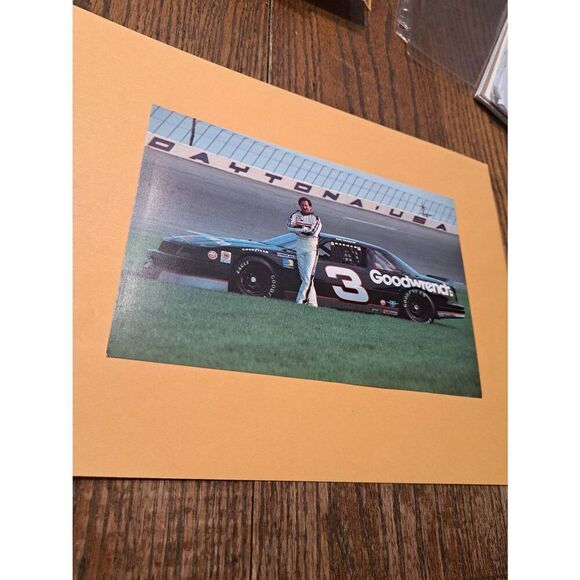 1990 Dale Earnhardt 6x9 Driver Card Daytona No. 3 Goodwrench NASCAR Racing - Picture 1 of 5